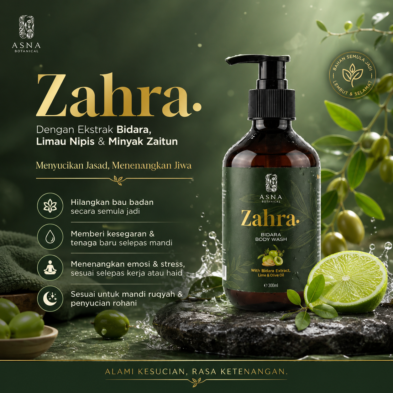 Zahra Bidara Bodywash